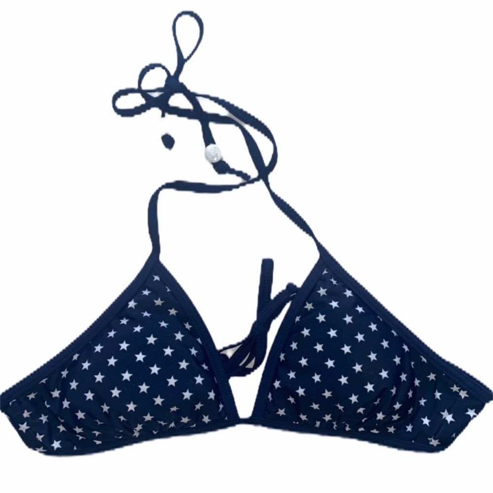 US polo Assn. Stars USA American Flag Bikini Top
